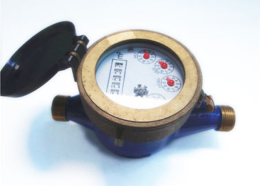 सूखी प्रकार पिस्टन पानी मीटर / क्षैतिज हाउस पानी मीटर LXH-15